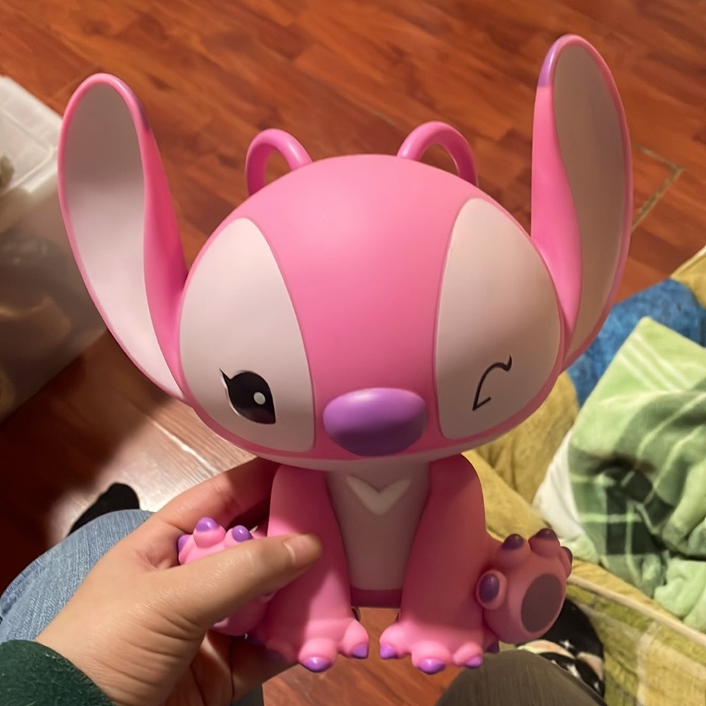Angel piggy bank from lilo and stitch